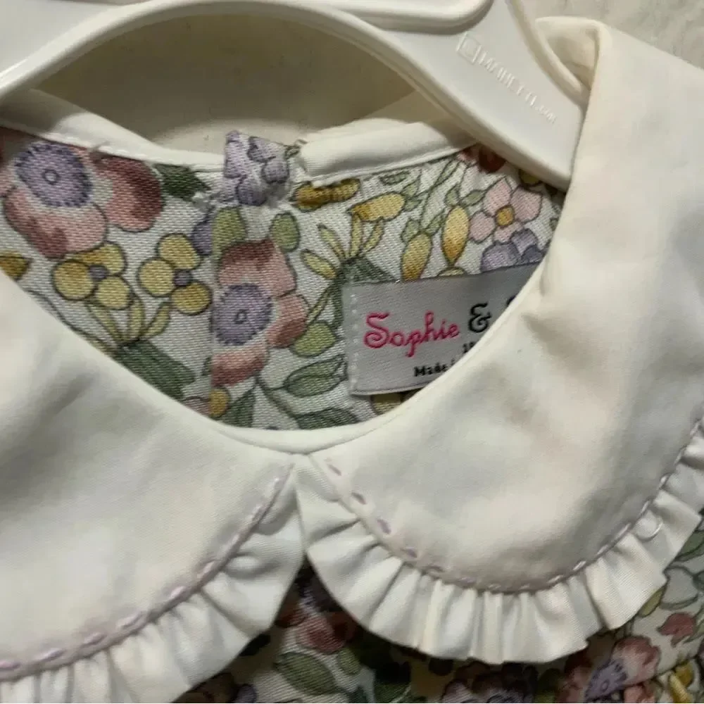 NWT Sophie & Lucas Primrose Floral Bubble size 18 M